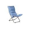 Chaise longue Fiesta Soft, Light blue-beige supertex