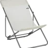 Chaise longue Maxi Transat Batyline, Seigle