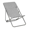 Chaise Longue Maxi Transat, Rayures Terre