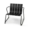 Chaise longue Ocean, black