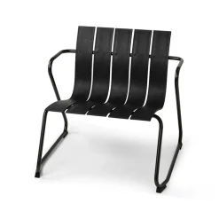 Chaise longue Ocean, black