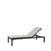 Chaise longue Relax, Cane-Line Natté gris, incl coussin.
