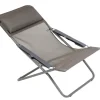 Chaise longue Transabed Batyline, Graphite