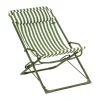 Chaise longue Transaswing Multi, Rayures Moss
