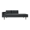 Chaise longue Wind, magnet (gris)