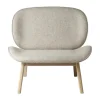 Chaise lounge L32 Suru, Oak nature lacquered-dark beige