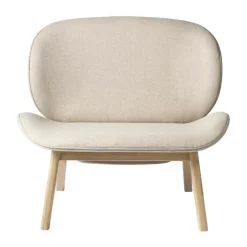 Chaise lounge L32 Suru, Oak nature lacquered-beige
