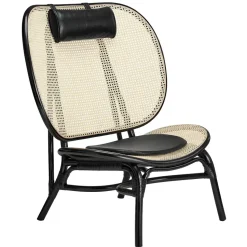Chaise lounge Nomad, Noir