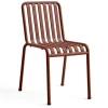 Chaise Palissade, Iron red
