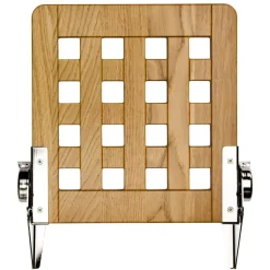 Chaise pliante Jaxon grille, chêne