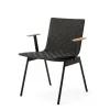 Chaise Ville Outdoor AV34, Warm black