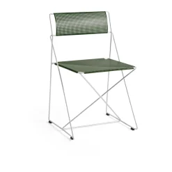 Chaise X-Line Indoor Outdoor, Autumn green-hot galvanised