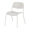 Chaise YUA Chair, Silk grey