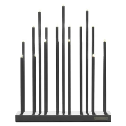 Chandelier Elflugan Grande, Gris anthracite