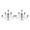 Chandelier Milano 5 46 cm, Chrome