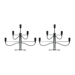 Chandelier Milano 5 46 cm, Chrome