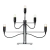 Chandelier Milano 5 46 cm, Chrome