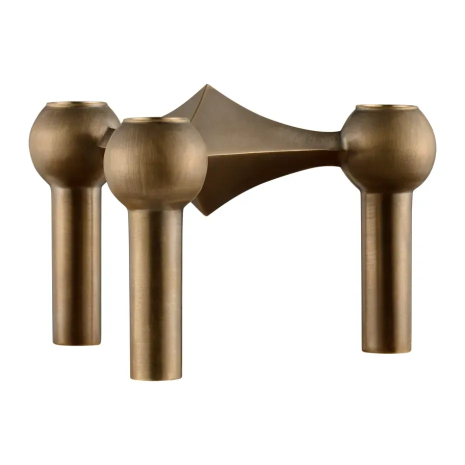 Chandelier Nagel, Bronzed brass