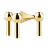 Chandelier Nagel, laiton