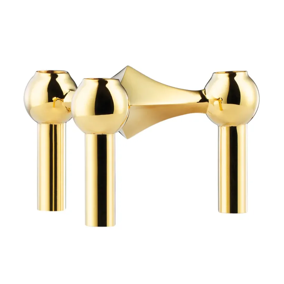 Chandelier Nagel, laiton