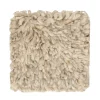 Échantillon de tapis Cozy en laine, Beige