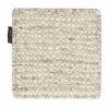 Échantillon de tapis Fawn en laine, Blanc