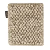 Échantillon de tapis Flock en laine, Beige