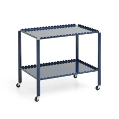 Chariot de service Arcs Trolley Low, Steel blue