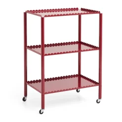 Chariot de service Arcs Trolley High, Auburn red