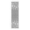 Chemin de table Airy 35x120 cm, Gris
