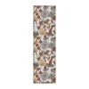 Chemin de table Autumn 35x120 cm, Marron-rouge