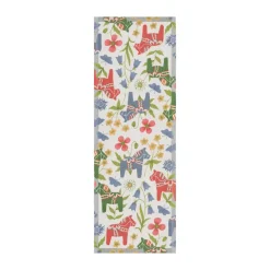 Chemin de table Blomsterhäst 35x100 cm, Multi