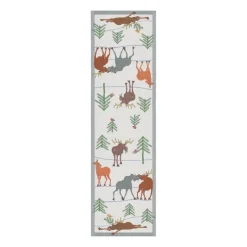Chemin de table Clumsy moose, 35x120 cm