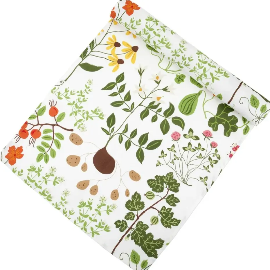 Chemin de table Leksand, blanc