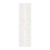 Chemin de table Linnea 35x120 cm, Rose