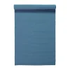 Chemin de table Uni 45x150 cm, Bleu mer foncé