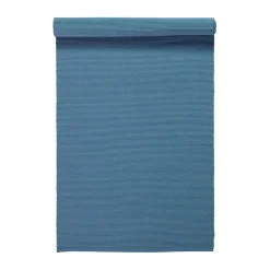 Chemin de table Uni 45x150 cm, Bleu mer foncé
