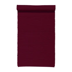 Chemin de table Uni 45x150 cm, Rouge bourgogne