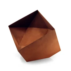 Cheminée d'extérieur FireCube, Acier corten