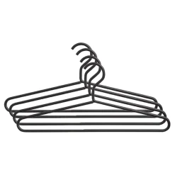 Cintre Alfred, anthracite, lot de 4