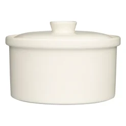 Cocotte avec couvercle Teema 2,3 l, Blanc