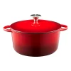 Cocotte en fonte émail Gretl 4 L, Rouge