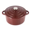 Cocotte en fonte ronde Nordwik 5 l, Bordeaux