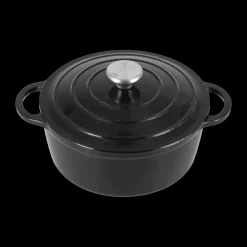 Cocotte en fonte ronde Nordwik 2,5 l, Noir