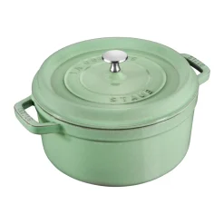 Cocotte en fonte ronde Staub 3,8 l, Sauge
