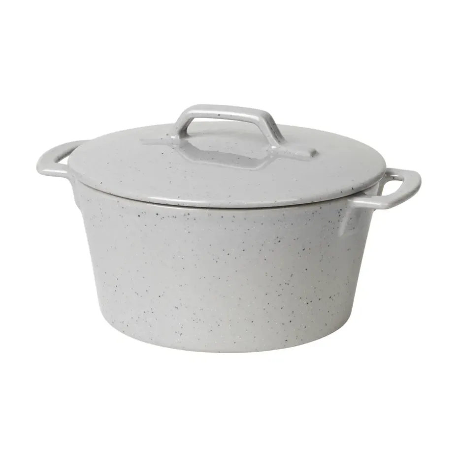 Cocotte Hasle 19x23,5 cm, Light grey granite