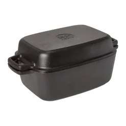 Cocotte rectangulaire en fonte Satake, 30x22,5cm
