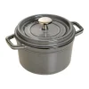 Cocotte ronde La Cocotte Staub fonte 0,8 L, Gris graphite