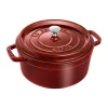 Cocotte ronde La Cocotte Staub fonte 3,8 L, Rouge grenadine