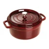 Cocotte ronde La Cocotte Staub fonte 5,2 L, Rouge grenadine